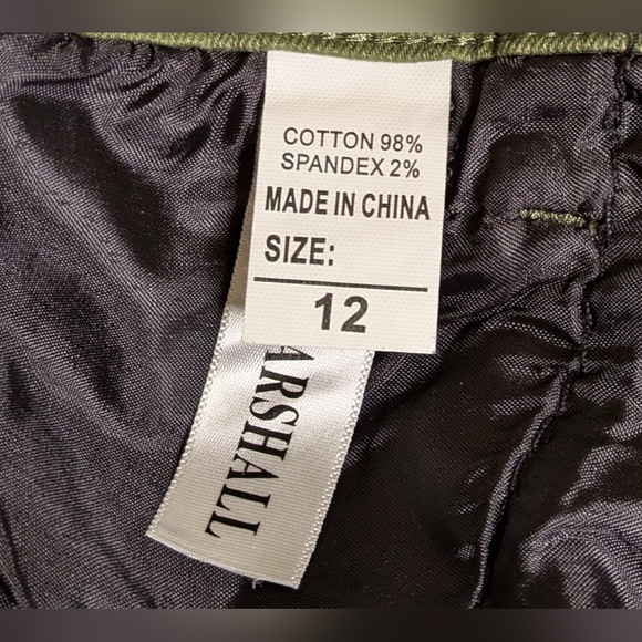 Fredd Marshall Distressed Skinny Jeans, boys size 12, army green color - Picture 6 of 6